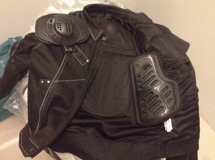 JK-006 Vintage Denim Mesh Jacket a1