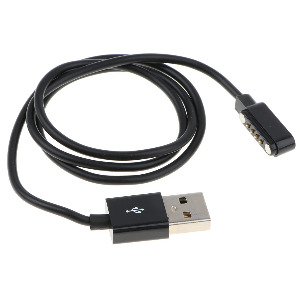 Smart Watch USB Charging For Smart watch 4 Pins Magnetic Suction Charger Magnetic Adsorption Dock Charging Cable for Smartwatch Smart Watch USB Charging For Smart watch 4 Pins Magnetic Suction Charger Magnetic Adsorption Dock Charging Cable for Smartwatch