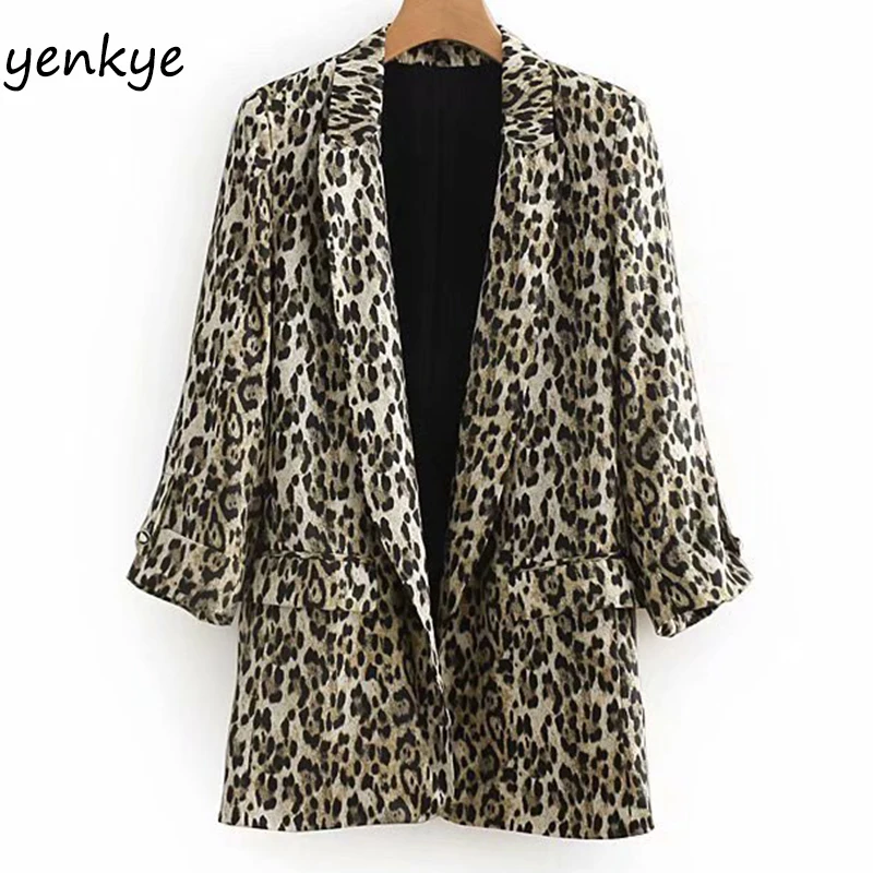 Aliexpress.com : Buy Autumn 2018 Leopard blazer feminino