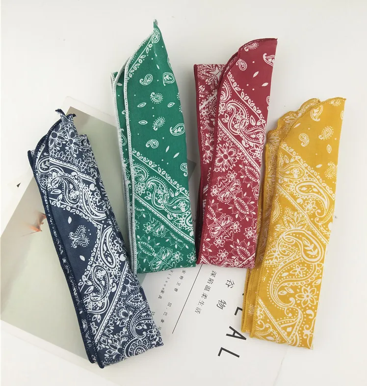 

Cashew Flowers Printed Elastic Hair Bands Headbands for Women Sports Yoga Bandana Turban Headwear Hair Accessories wire Hairband