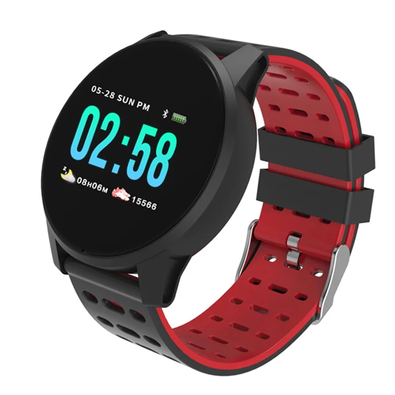 

Color Screen Smart Fitness Bracelet IP67 Waterproof Heart Rate Monitor Activity Tracker Wristband Sport Watch Band For Men Women