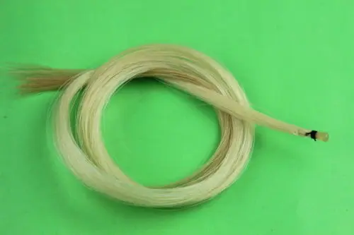 

35 hanks Horse Hair white Horse Tail Hair Violin/violia cello Bow hair