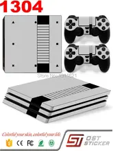 OSTSTICKER Skin Stickers For PS4 Pro Console 2 Pcs Controller Vinyl Decal Skin Stickers For PS4 Pro Console Gamepad