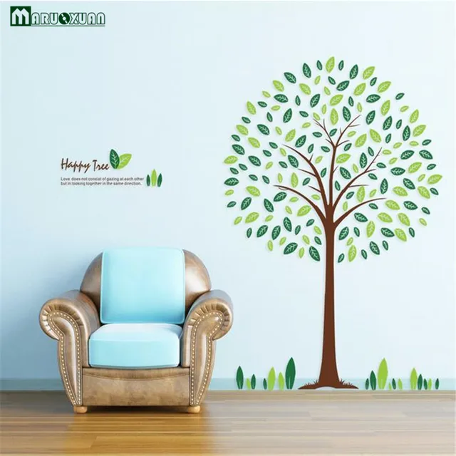 Special Offers Large 130 * 150cm Remove Stickers Export Quality Bedroom Dining Room Background Wall Stickers Green Happy Tree Special Offers Large 130 * 150cm Remove Stickers Export Quality Bedroom Dining Room Background Wall Stickers Green Happy Tree