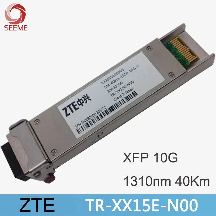 

ZTE TR-XX15E-N00 Optical Transceiver Single-mode Module XFP 10G 1550nm 40KM