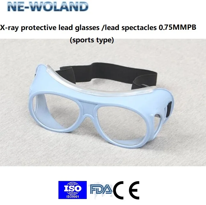 

Radiation-proof lead glasses for interventional surgery,blocking edge protection,sports type 0.75mmpb,for Radioactive workplace