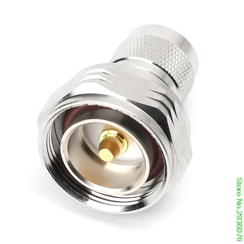 

New NJ/L29J RF Microwave Coaxial Adapter 7/16 DIN Male To N Male Plug Connector Drop Shipping Support