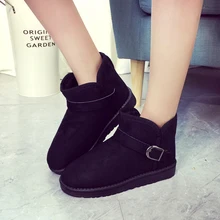 Fashion female boots shoes warm woman botas mujer women snow boots bota winter casual boot womens