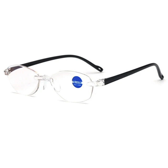 No frame Coating anti blue light Reading Glasses men women PC eyewear Old people Anti radiation