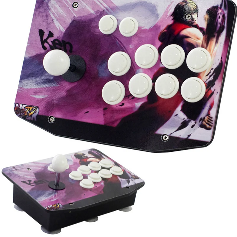  Cdragon Arcade Joystick Arcylic USB Arcade Fighting Stick Joystick Gaming Controller Gamepad Video 