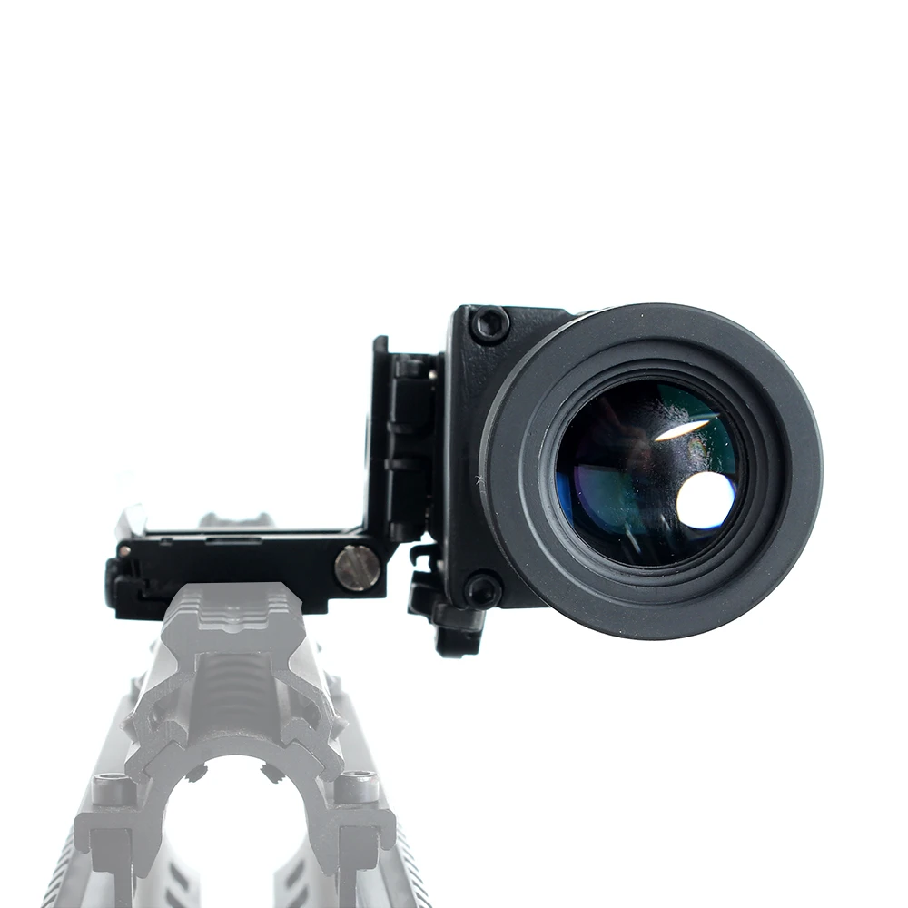 التكتيكية 3X المكبر نطاقات البصريات الصيد Riflescope مشاهد منظر نقطة حمراء مع الوجه حتى غطاء صالح ل 20 مللي متر بندقية بندقية السكك الحديدية