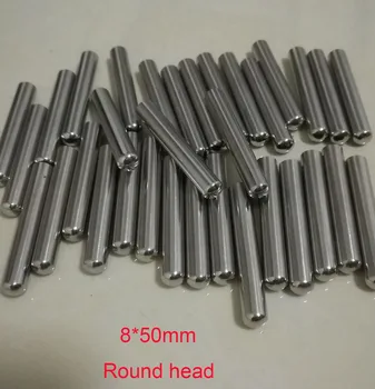 

Customized 8mm*50mm One End Round Head Grade A Quality SS304 Thermocouple Protection Tube Pipe fittings 100pcs / lot