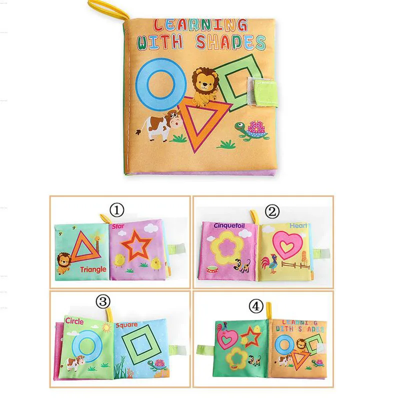 New-Cloth-Book-Newborn-Baby-Learning-with-Letter-Number-Shape-Animals-Waterproof-Kids-First-Book-Infant (4)