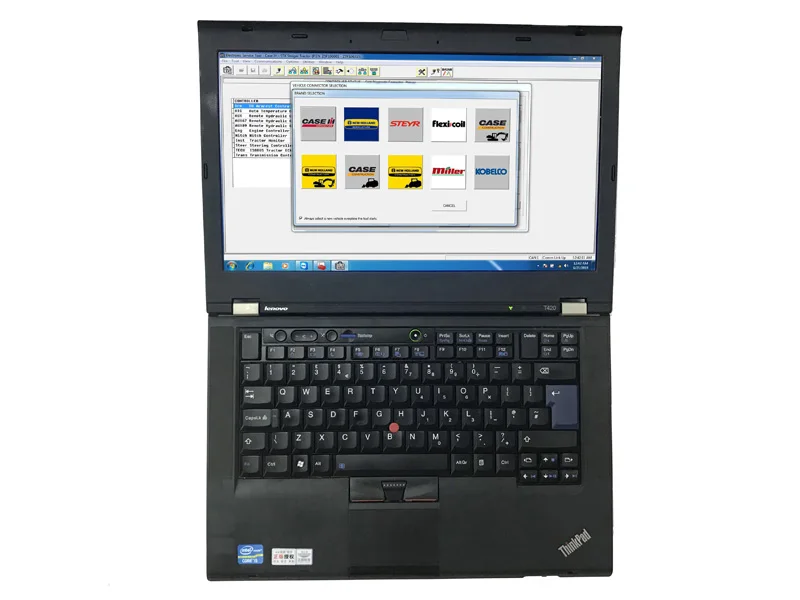 Toughbook cf19 для CNH Est диагностический инструмент с новой голландской чехол для сельского хозяйства диагностический комплект сканер