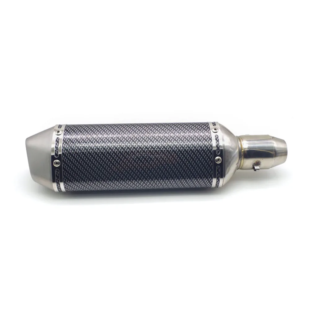 Para BMW K1300S 1200 F800R S1000RR R1200RT R1200R de la motocicleta tubo de Escape silenciador de Escape de acero inoxidable silenciador con DB asesino 51mm