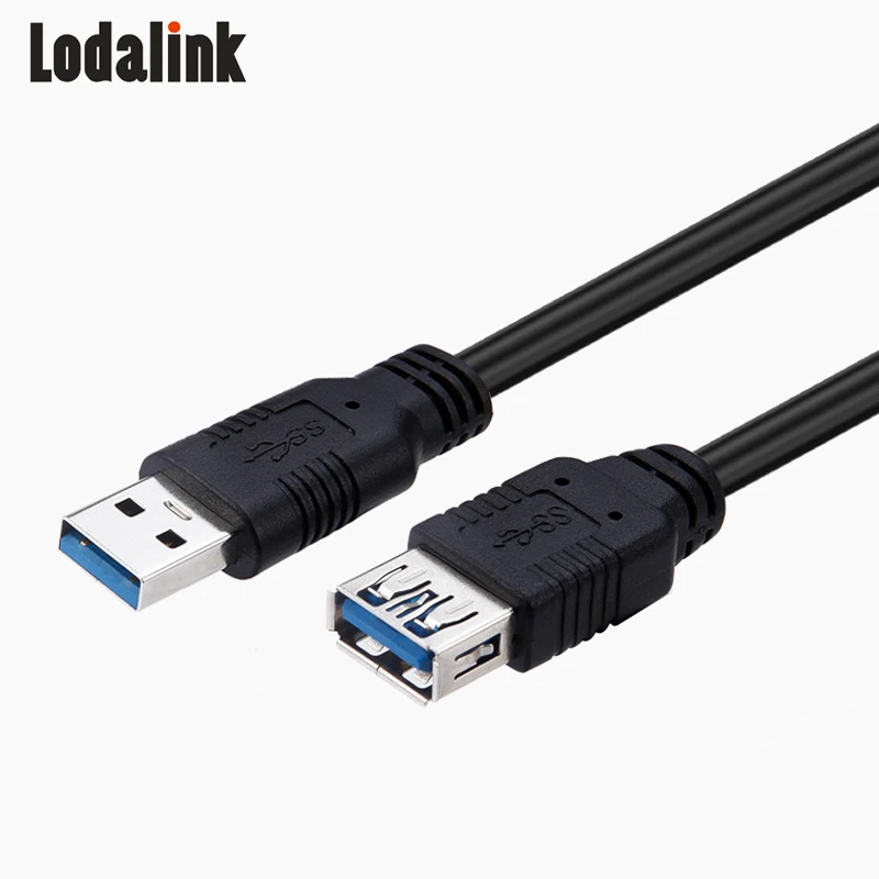 Lodalink USB 3.0 Cable Male to Female USB Extension Cable Super Speed