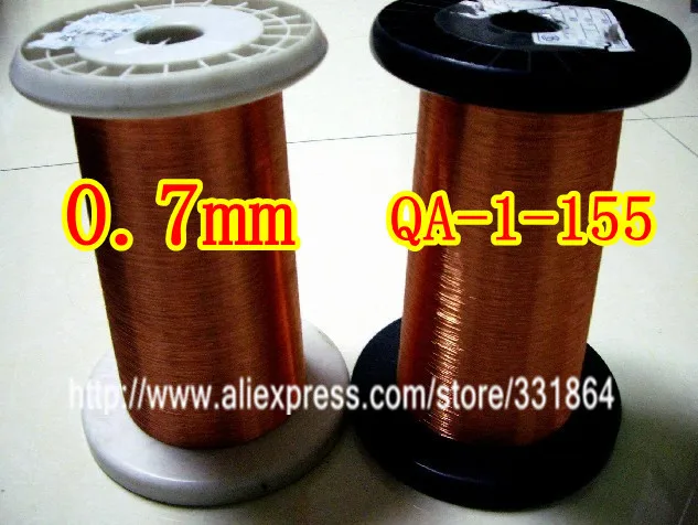

0.07mm *2000m / pcs QA-1-155 Polyurethane enameled Wire Copper Wire enameled