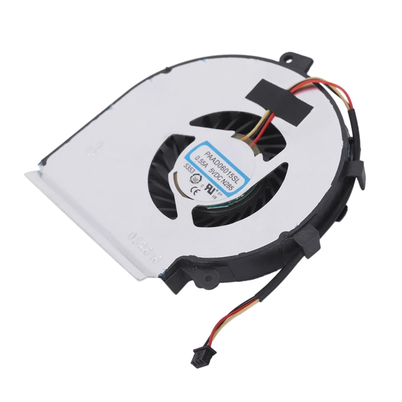 Процессор вентилятор охлаждения для Msi Ge62 Gl62 Ge72 Gl72 Gp62 Gp72 Pe60 Pe70 серии 3Pin 0.55A 5Vdc