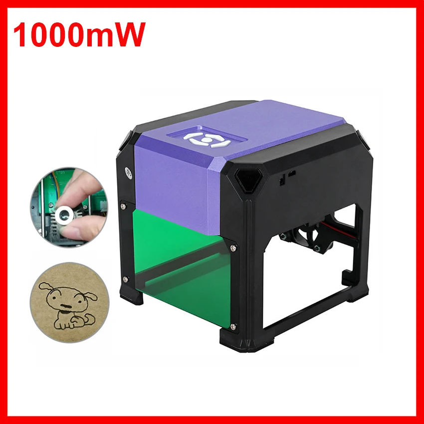 

1000mW cnc router laser engraver Automatic Type Machine USB DIY Carving Engraver Handicraft Wood Burning Tools laser cutter