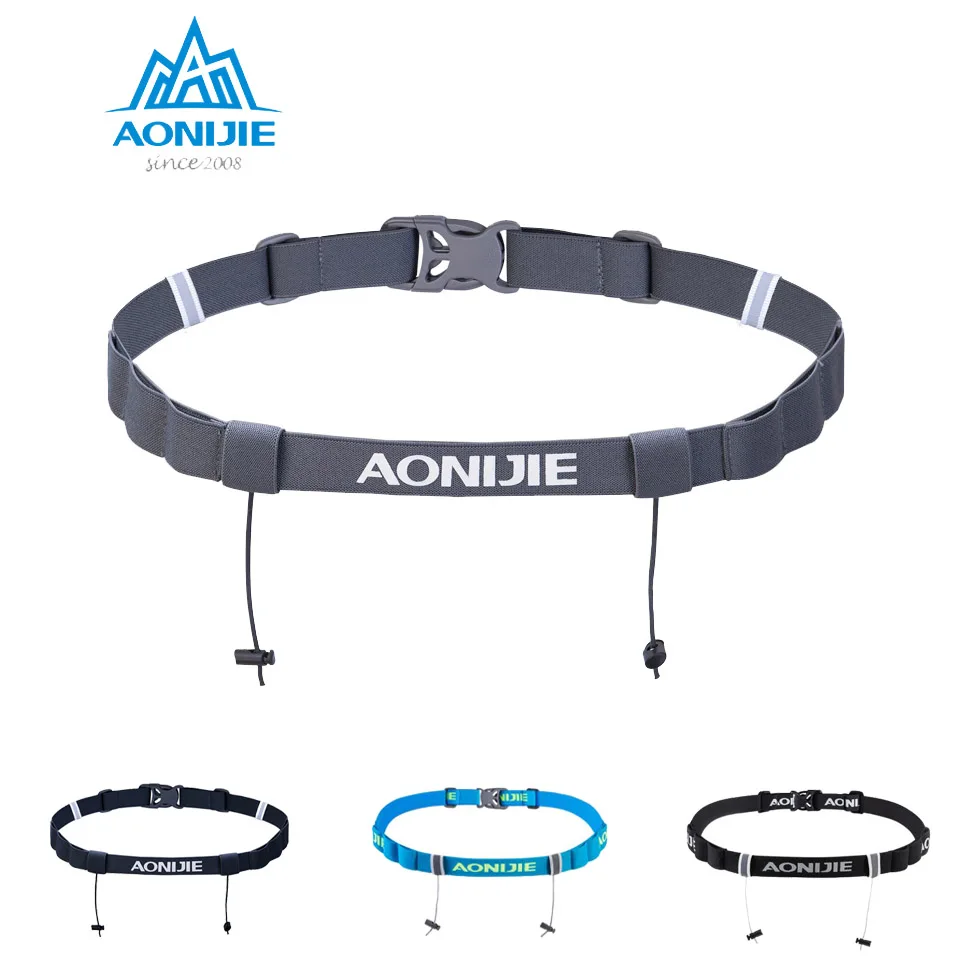 Aonijie 4 цвета унисекс E4076 E4085 бег гонки номер ремень поясная сумка нагрудник