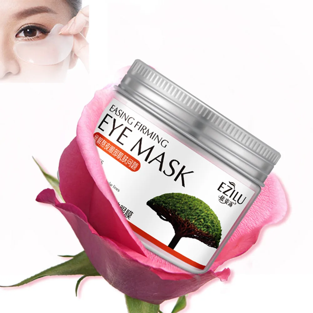 

80Pairs/set Gel Eye Mask 100% Dragon Blood Tree Extract Eye Masks Makeup Wrinkle Brighten Moisture Anti Ageing Wrinkle Eye Patch