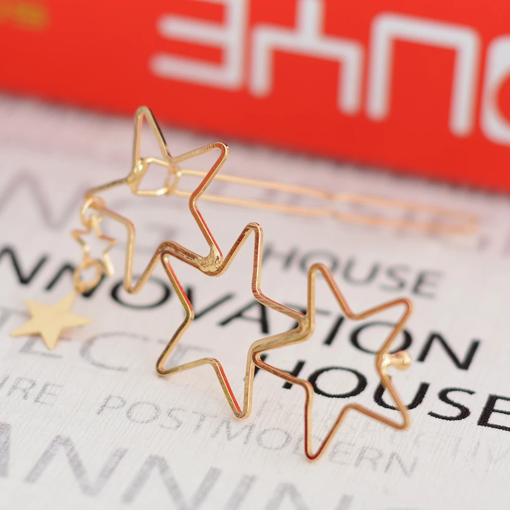 Unique Style Hairpin Hollow Stars Tassel Hair Clips Ornament Hair Accessories Unique Style Hairpin Hollow Stars Tassel Hair Clips Ornament Hair Accessories