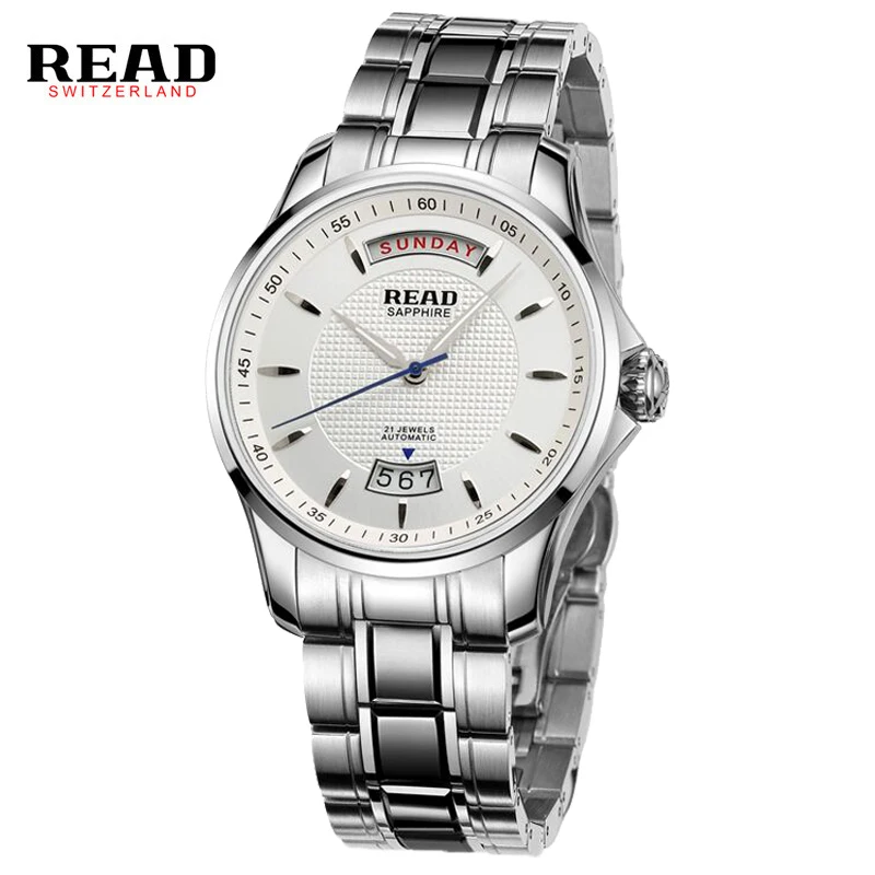 READ watches date business Men 2019 Mechanical Watch Automatic Role Date Fashione luxury Submariner Clock 8045 relogio masculino