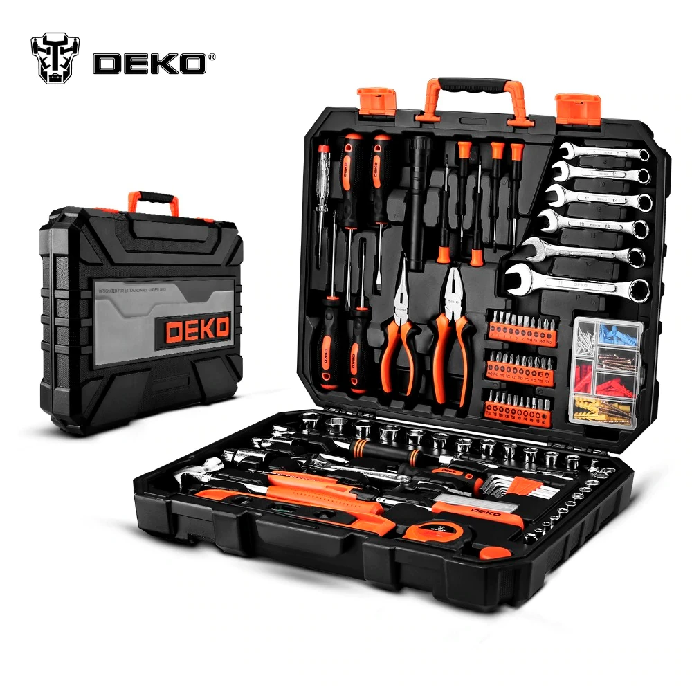 

Set of tools DEKOPRO DKMT208 Combination Metalworking With Case