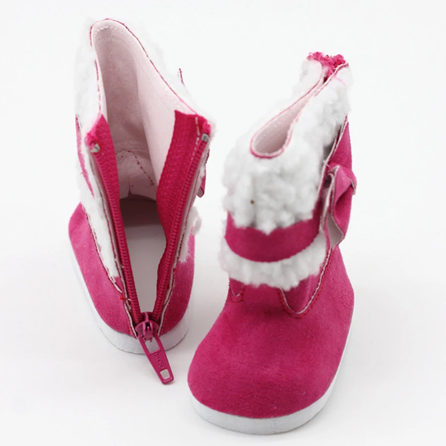Новинка 1/3 BJD кукольная обувь зимние сапоги для 18 дюймов Кукла мини девочка игрушка обувь аксессуар Кукла Зимние рождественские туфли 7 см