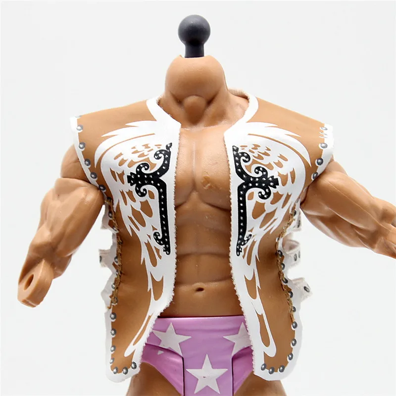 

Wrestling gladiators Vest for figures Wrestler action Figures PVC model Toys HBK