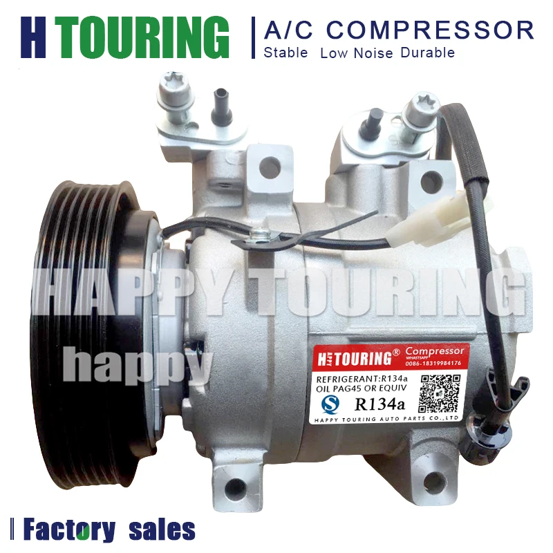 -16 car air condition compressor for Ssangyong Actyon Kyron 6641300015 6641300115 6652300511