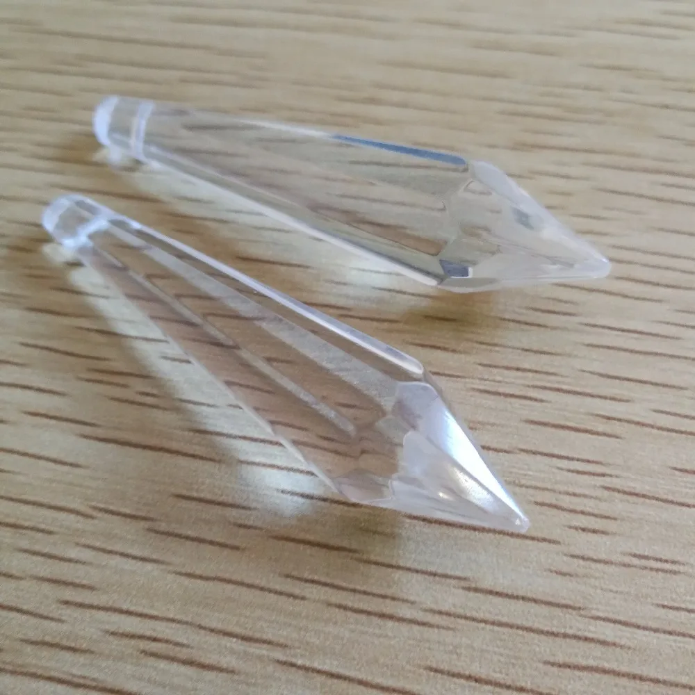 30 stücke/45 stücke 60mm K9 Kristall Prismen Anhänger Moderne Kronleuchter Kristall Glas Eiszapfen Tropfen Suncatcher Hotel Kristall kronleuchter-in Kronleuchter Kristall aus Licht & Beleuchtung bei