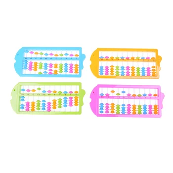 

11 Rods Abacus Soroban Beads Column Kid School Learning Aid Tool Math Business Chinese Traditional abacus Educational toys