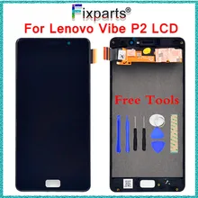 For Lenovo P2 P2c72 P2a42 Display Touch Screen Digitizer Panel Assembly With Frame Replacement Parts For Lenovo P2 LCD Display For Lenovo P2 P2c72 P2a42 Display Touch Screen Digitizer Panel Assembly With Frame Replacement Parts For Lenovo P2 LCD Display