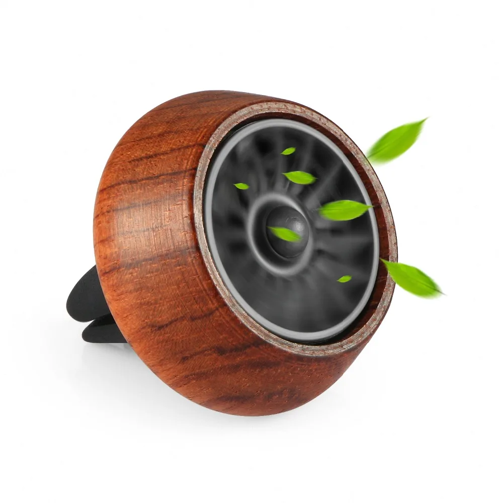 

Car Ornament Mini Wood Solid Aroma Diffuser Air Freshener Automobiles Interior Perfume Fragrance Vent Magnet Clip Accessories