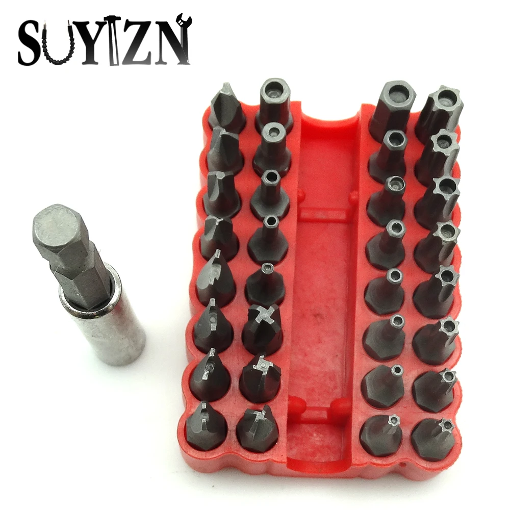 Buy 33pcs Torq Torx Hex Star Spanner Tri Wing Electric