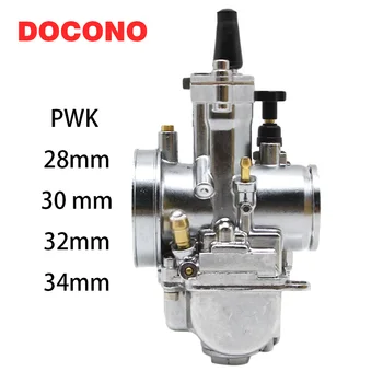 

New 28 30 32 34mm Universal Black Mikuni Maikuni PWK Carburetor Parts Scooters With Power Jet Motorcycle ATV