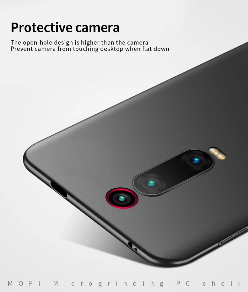 Чехол MOFi для Xiaomi Mi 9T / Pro жесткий Роскошный защитный чехол из ПК задняя крышка