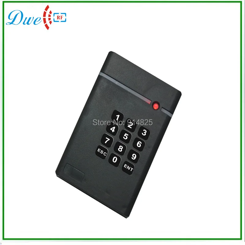 

Free Shipment EM-ID Wiegand 26 Backlight Keypad ABS Resin Smart 125khz RFID Card Reader