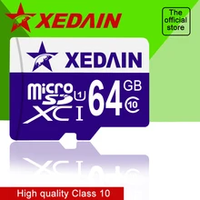 Xedain оригинальный дизайн микро SD карты 8 ГБ 16 ГБ 32 ГБ SDHC 64 ГБ SDXC быстро class10 SD карты флэш- карты памяти для Камера