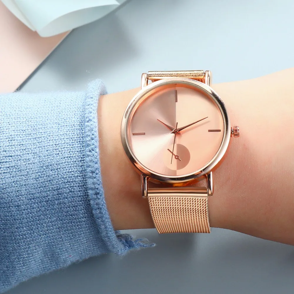

relogio Vansvar Luxury Watches Bracelet Watch Women Quartz Stainless Steel Analog Wristwatches Vintage Women feminino Clock