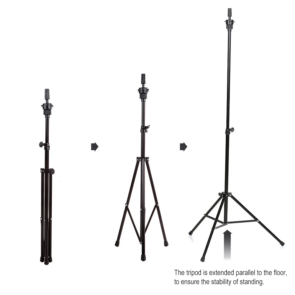 Abody регулируемый штатив подставка Зажим Штатив для парика подставка манекен с волосами тренировочный держатель головы салон парикмахерский манекен держатель