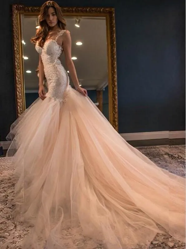 2019-fashion-luxury-mermaid-wedding-dresses-sexy-sweetheart-open-back-lace-appliques-bridal-gowns-tulle-tiered-skirts-formal-wedding-dresses (1)_