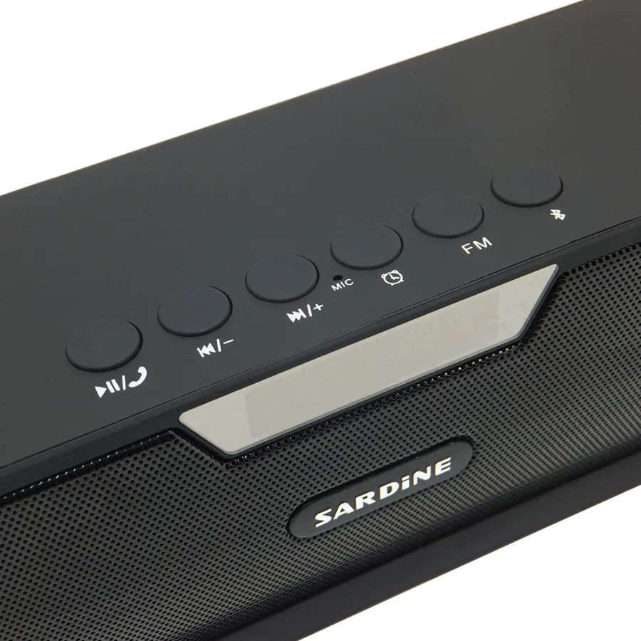 Sardine Hi Fi портативная беспроводная bluetooth колонка большая мощность 10 Вт стереозвук