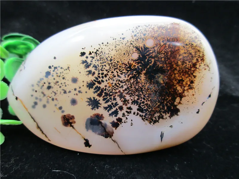 Natural Polished Aquatic Plants Agate Crystal Chakra Healing Reiki Stone Madagascar | Дом и сад