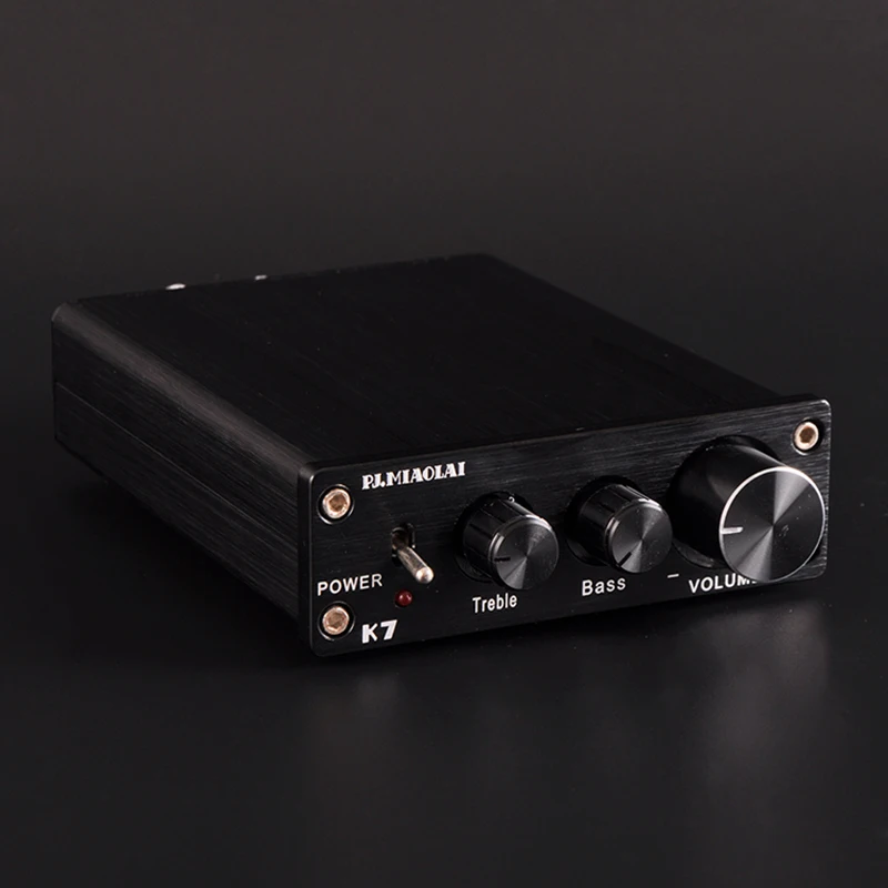 Цифровой усилитель мощности PJ.MIAOLAI K7 HiFi 2 0 для компьютерных наушников