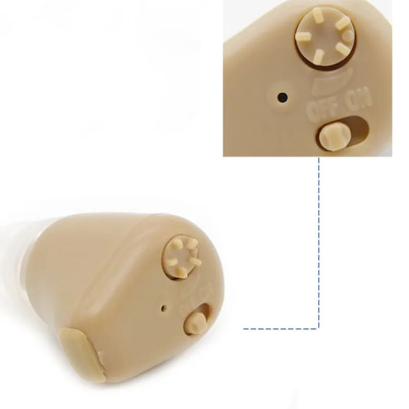 

Small Mini In The Ear Invisible Sound Amplifier Adjustable Tone Digital Aids Care Hear Clear Elderly Deaf Ear Care Tools 10
