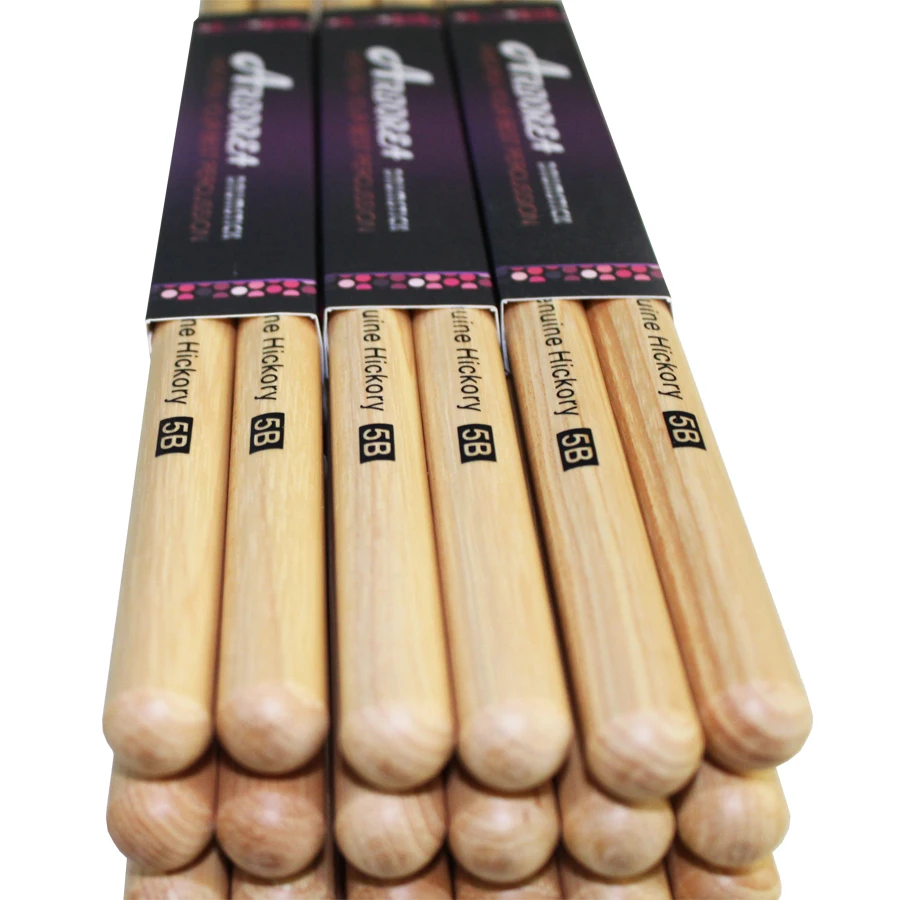 Высококачественная барабанная палочка Arborea hickory 5B|Гонг и цимбалы| |