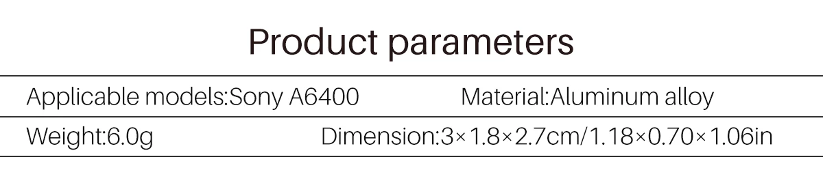 UURig R011 sony A6400 Холодный башмак адаптер пластина перемещения Холодный башмак пластина для sony A6400