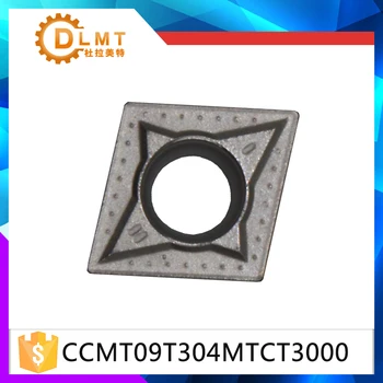 

10PCS CCMT09T304 MT CT3000 Internal Turning Tools Cermet Grade Carbide insert Lathe cutter turning insert